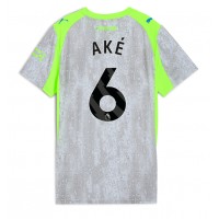 Manchester City Nathan Ake #6 Tretí Ženy futbalový dres 2025-26 Krátky Rukáv